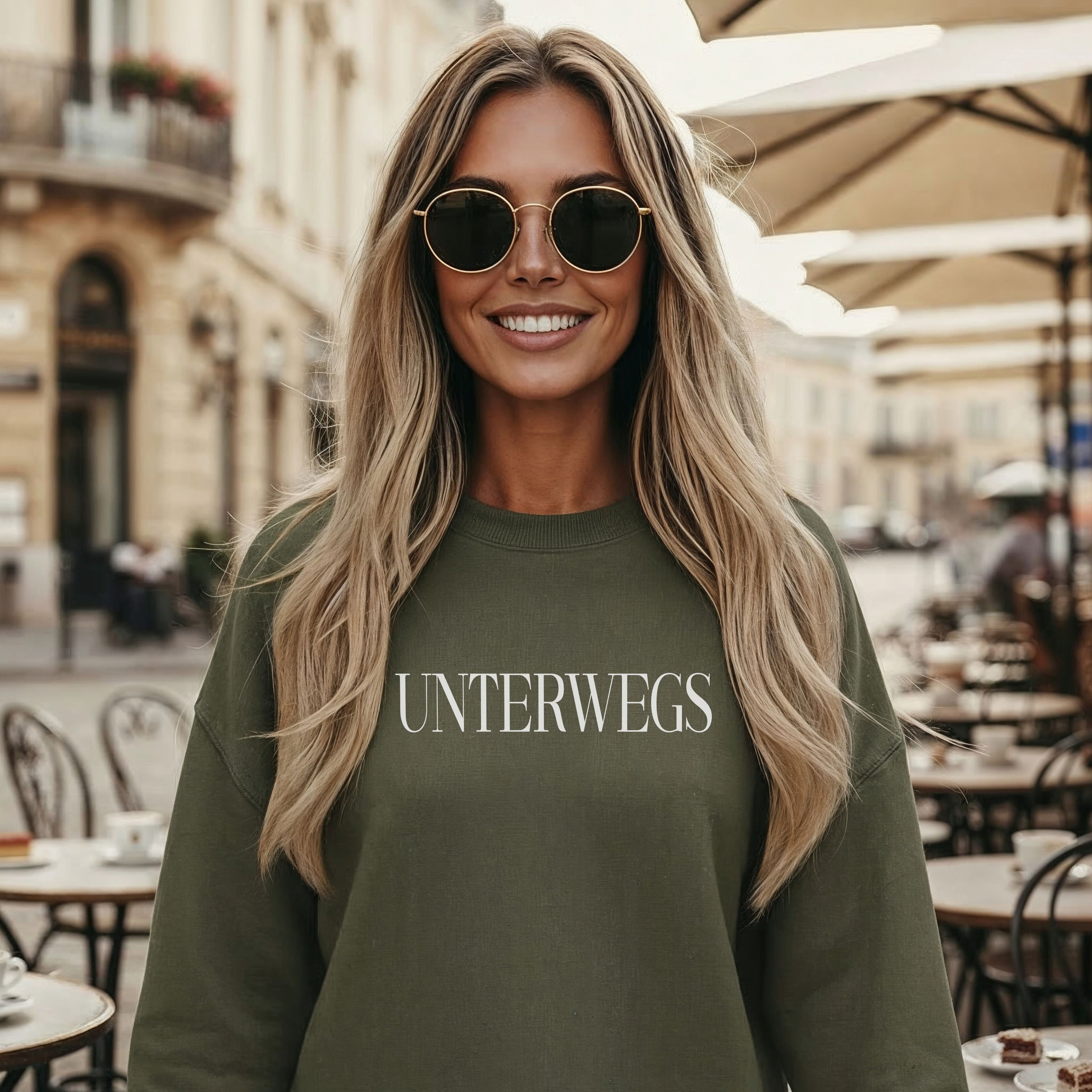 UNTERWEGS – Statement Sweatshirt