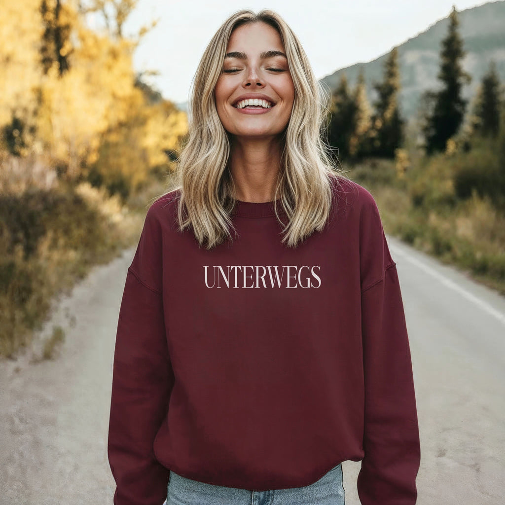 UNTERWEGS -Statement Sweatshirt