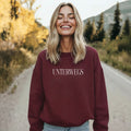 UNTERWEGS -Statement Sweatshirt