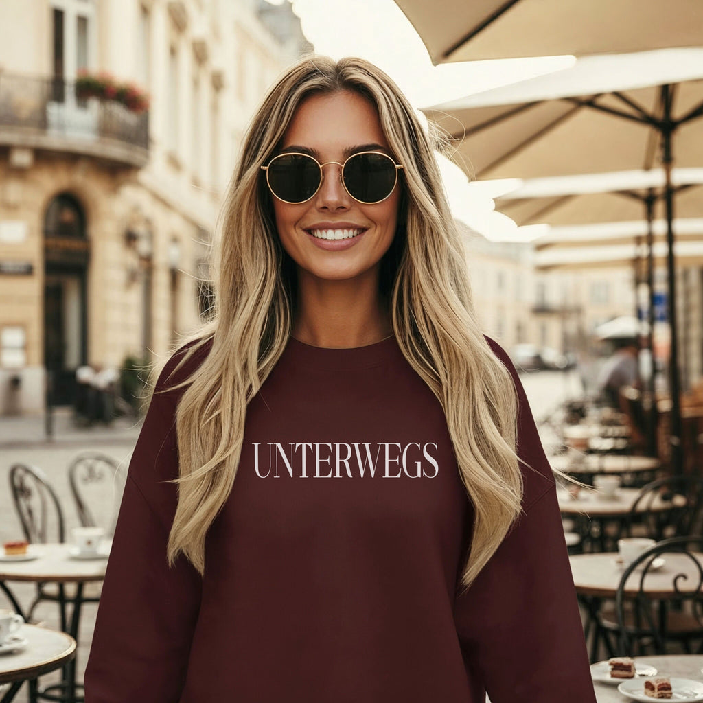 UNTERWEGS -Statement Sweatshirt