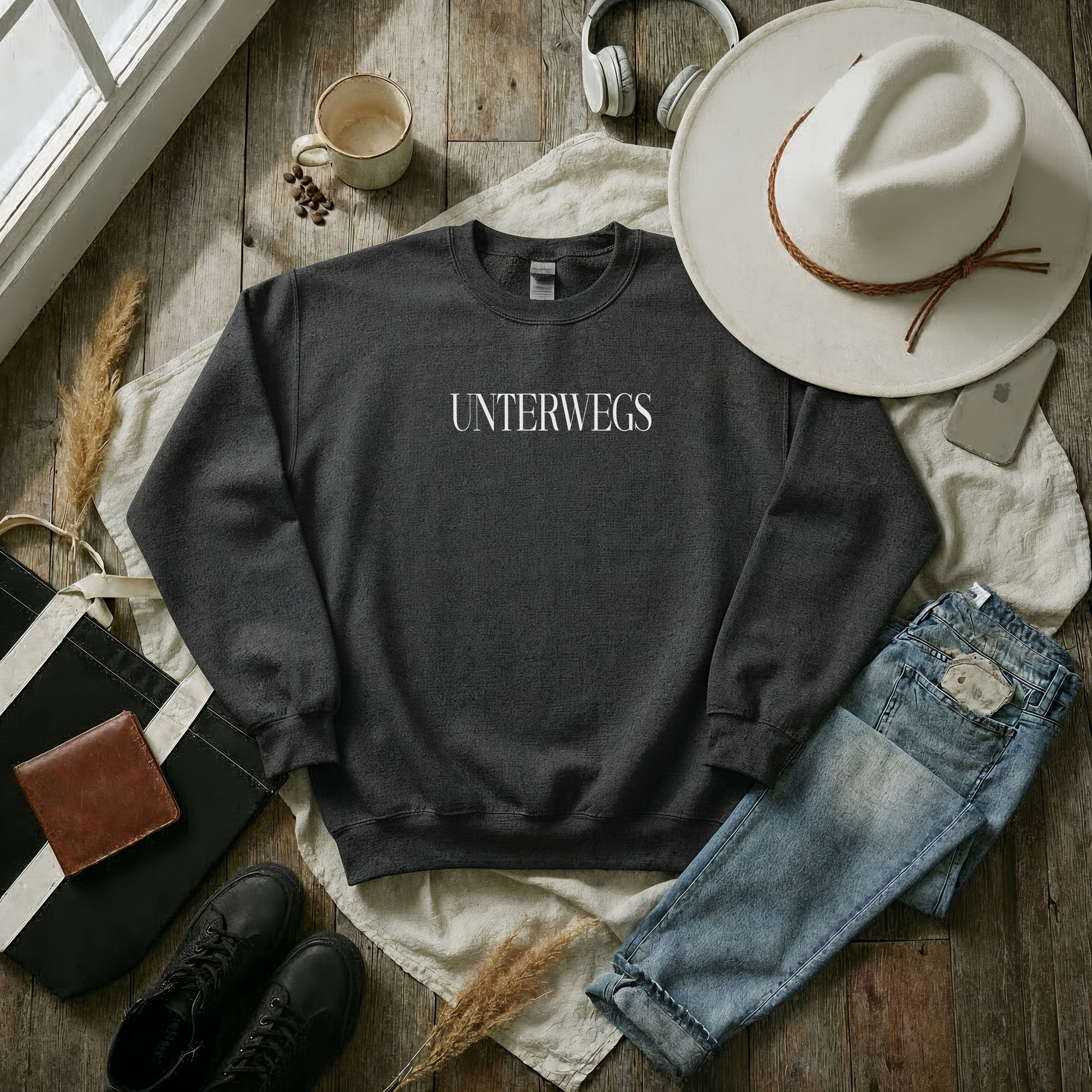UNTERWEGS -Statement Sweatshirt