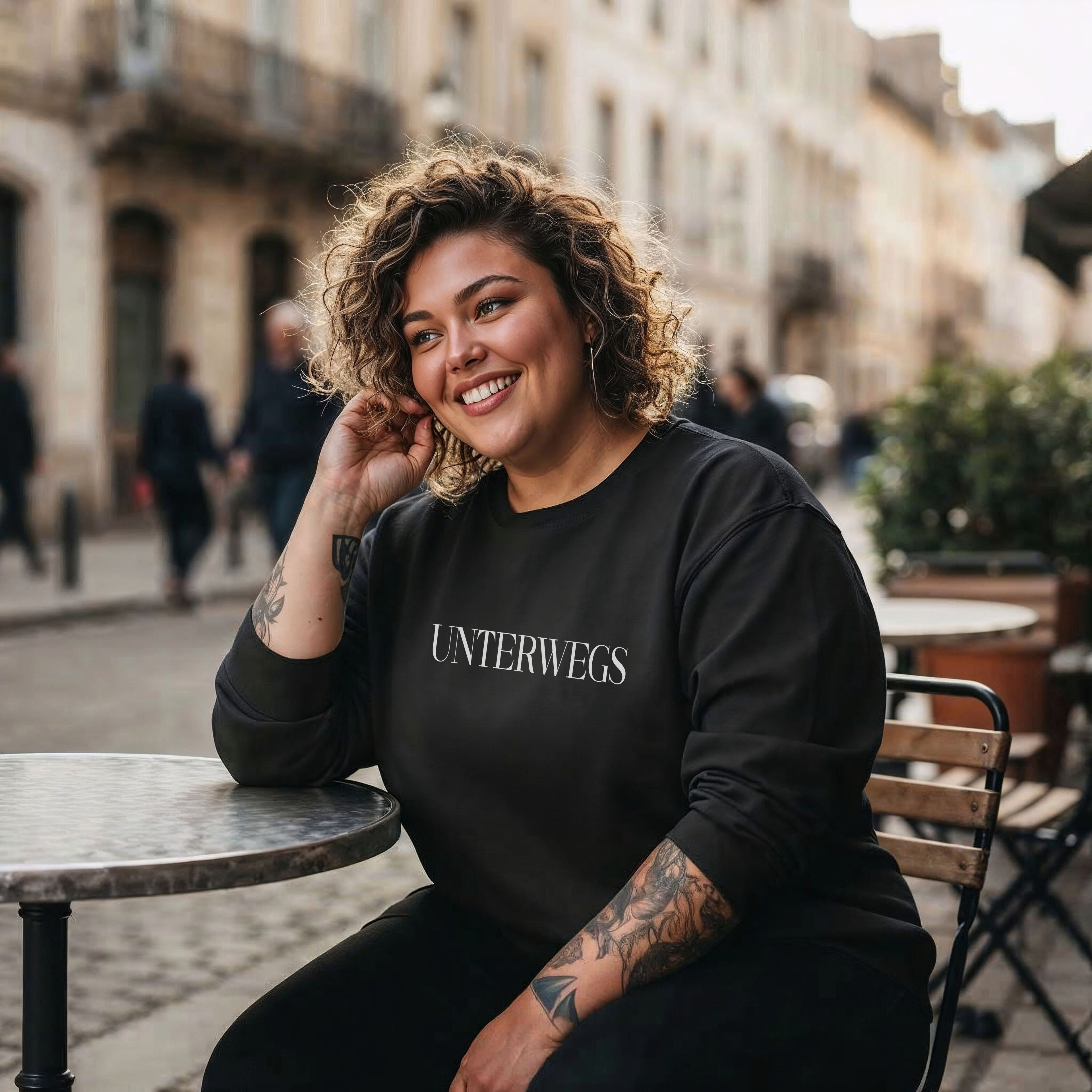 UNTERWEGS – Statement Sweatshirt