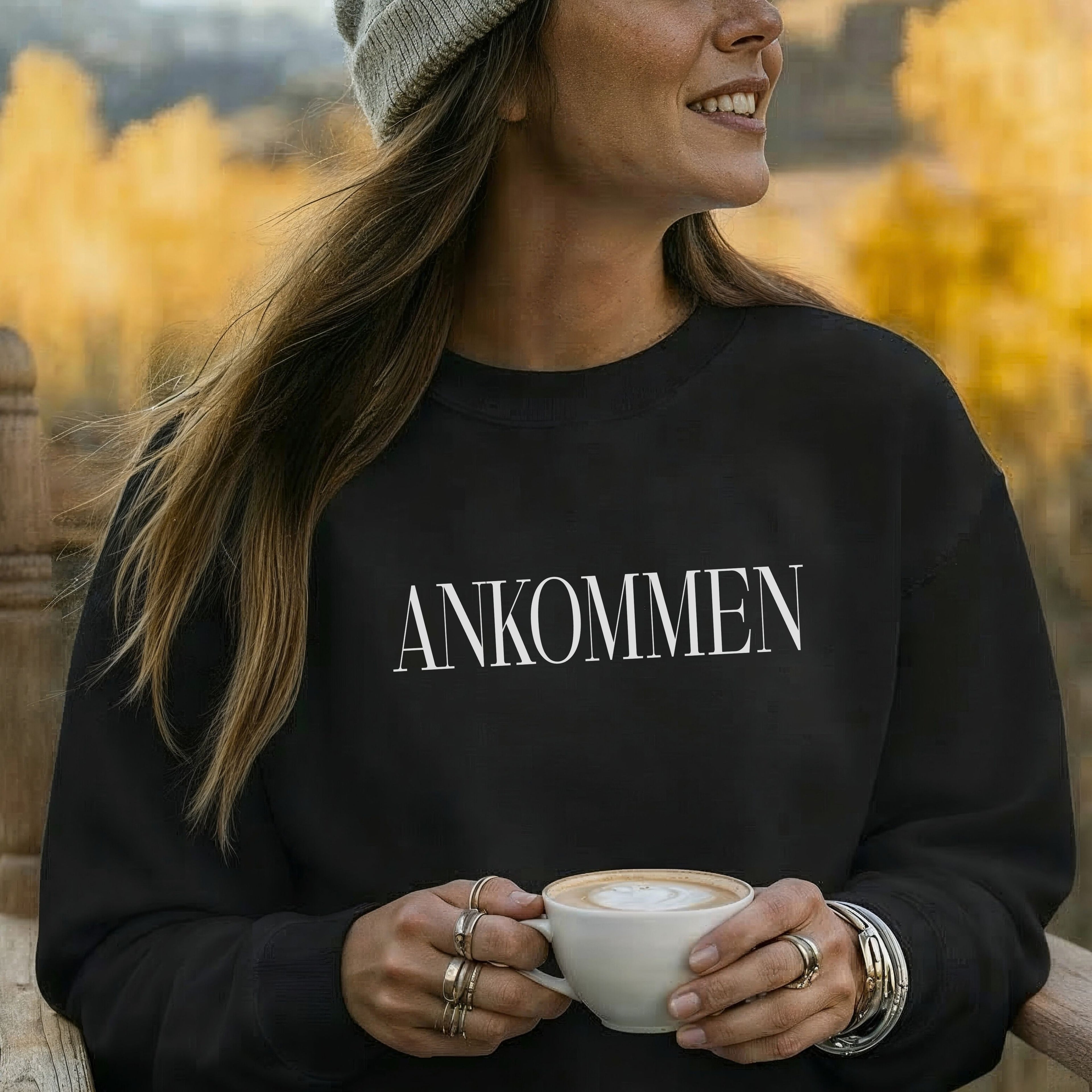 ANKOMMEN- Statement Sweatshirt